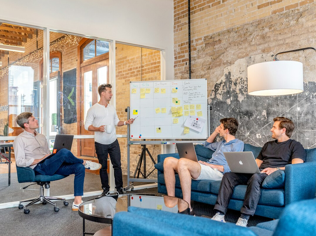 business team training session